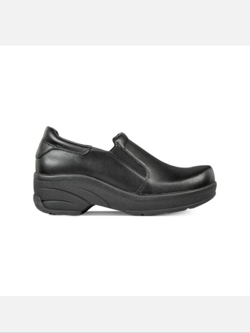 Easy Works by Easy Street Appreciate Work Clog Black US Women's Size 12WW